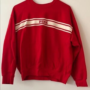 Red PINK Victoria's Secret Sweater